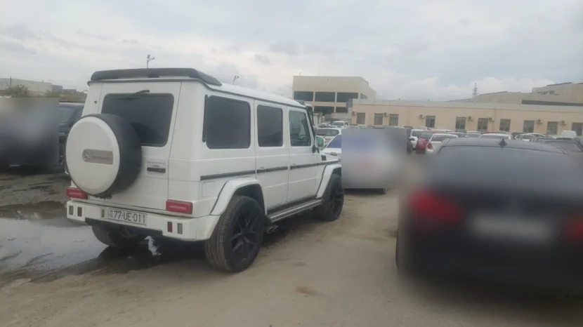 Bakıda insident törədən Galenwagen sürücüsü SAXLANILDI