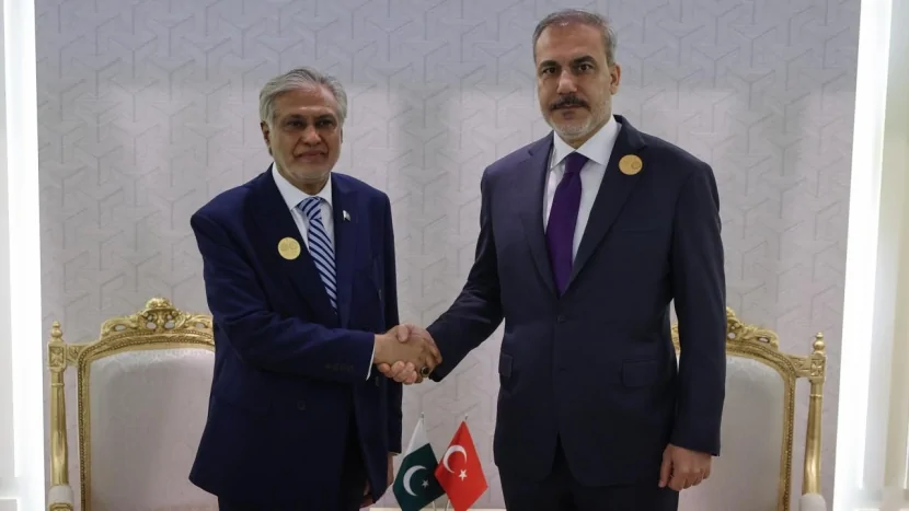 Hakan Fidan İshaq Darla danışdı