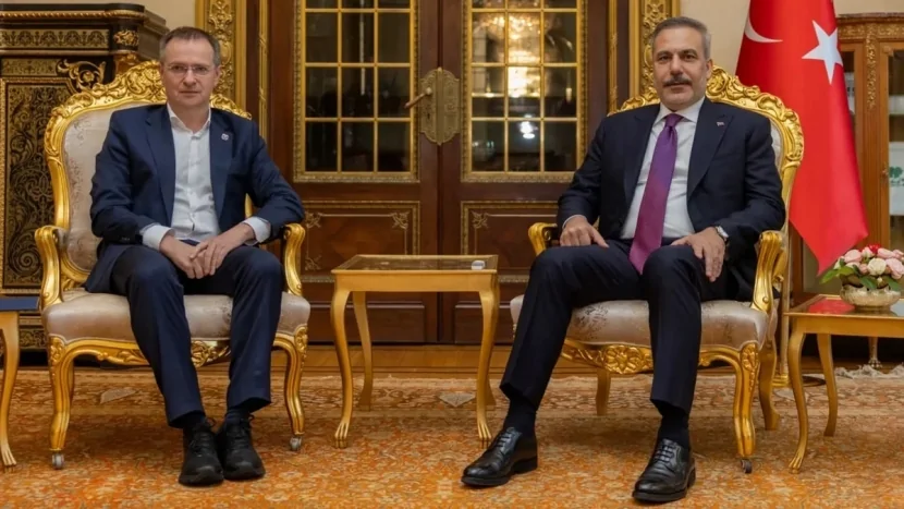 Hakan Fidan Putinin köməkçiləri ilə görüşüb