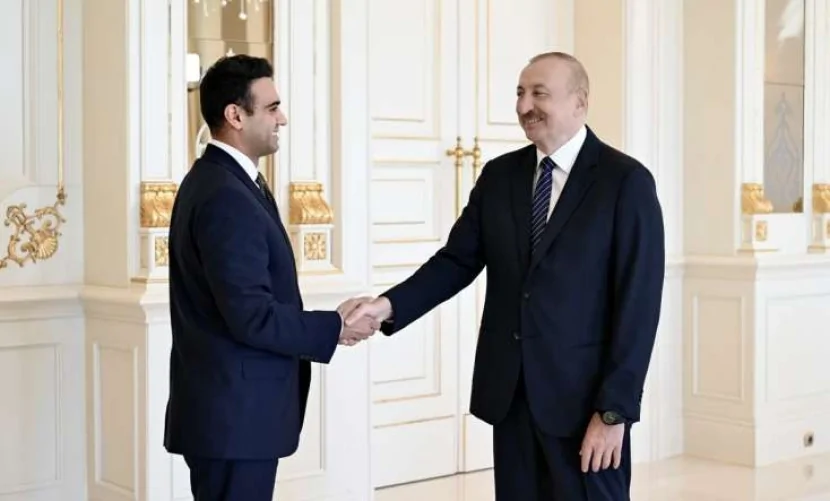 İlham Əliyev Abraham Hamadeni qəbul etdi