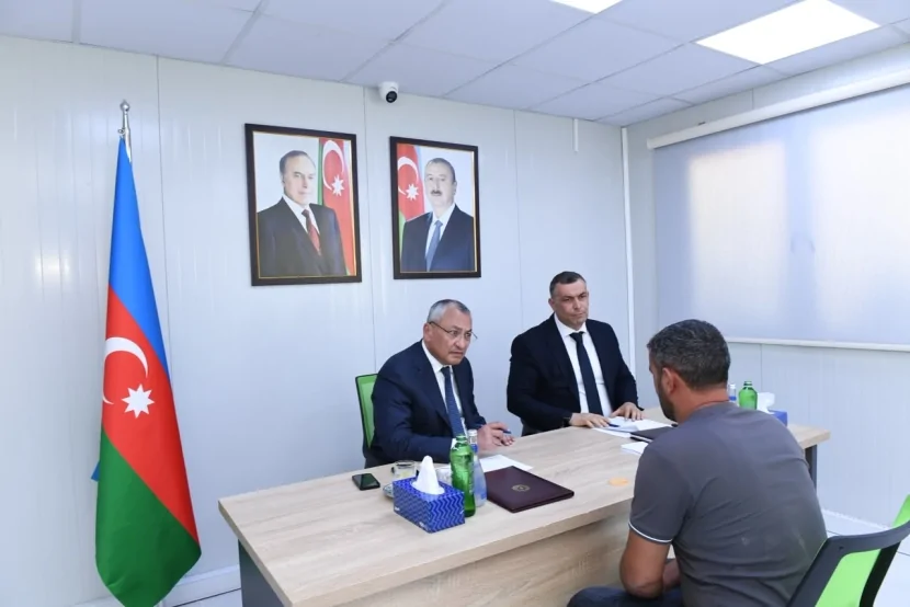 Kəlbəcərdə keçmiş məcburi köçkünlərin müraciətləri dinlənilib