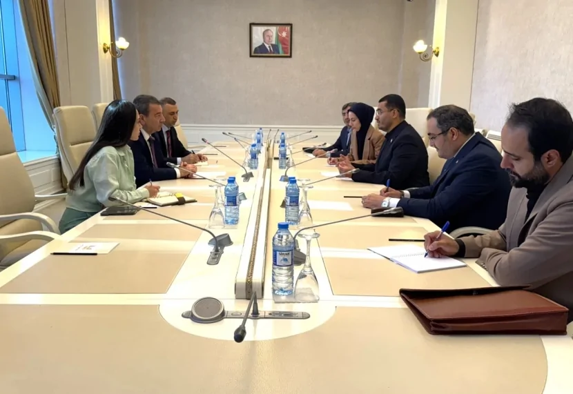 Oman Sultanlığı Şura Məclisinin sədri Bakıda səfərdədir